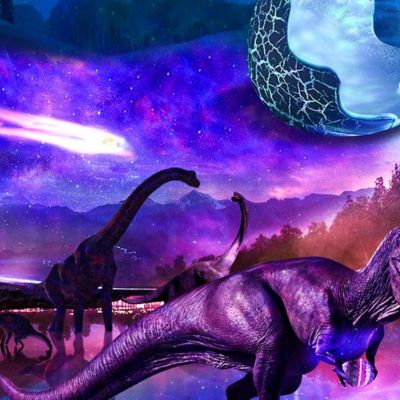 Projecteur LED GalaxyDream projection monde dinosaures