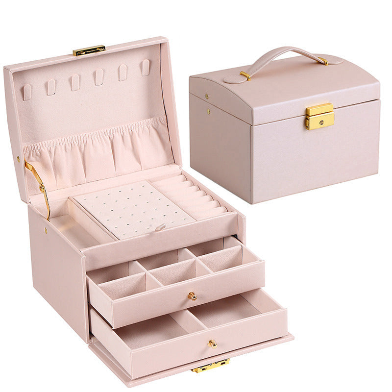 Boite-a-bijoux-prestige-rangement-innovant-rose-ouverte-sans-bijoux