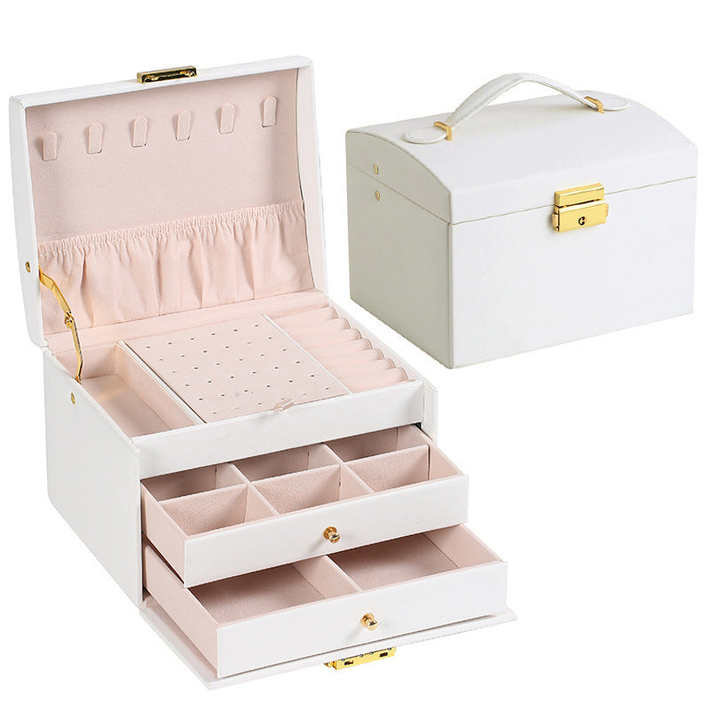 Boite-a-bijoux-prestige-rangement-innovant-blanc-ouverte-sans-bijoux