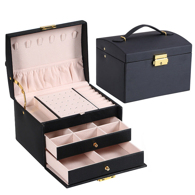 Boite-a-bijoux-prestige-rangement-innovant-noir-ouverte-sans-bijoux