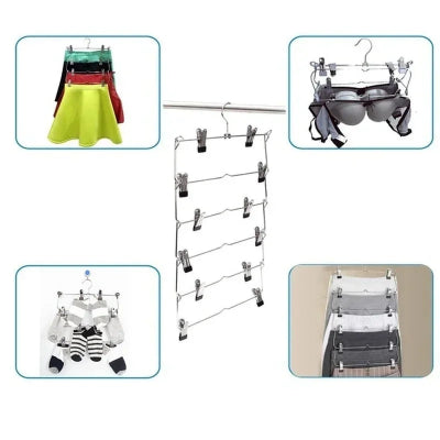 Cintres à pinces Robustes pincent jupes chaussettes pantalons soutien gorges