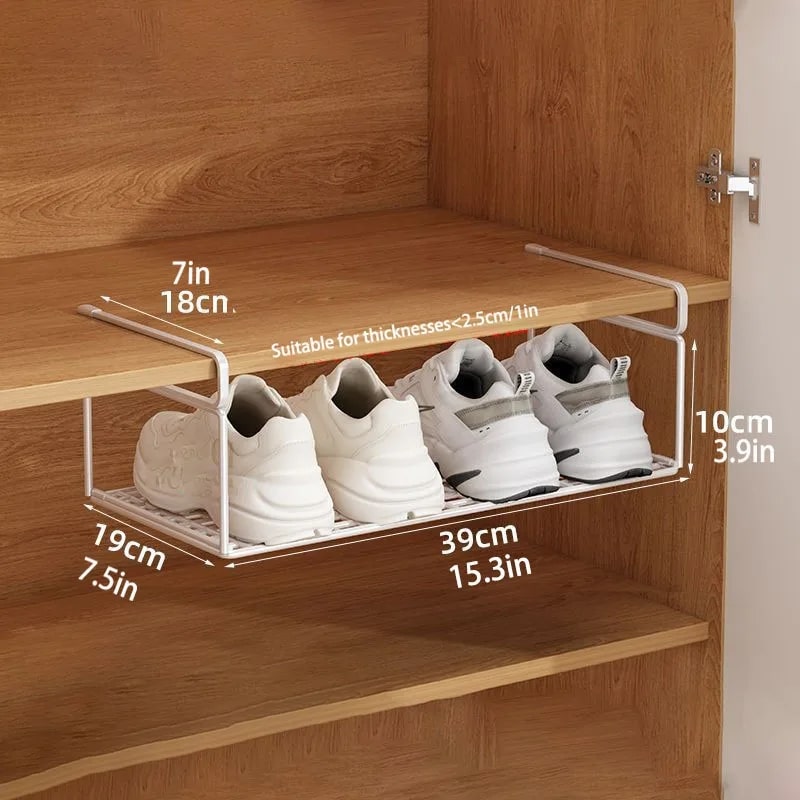 Etagère-chaussure-suspendue-rangement-innovant-blanc-taille-médium-une-pièce