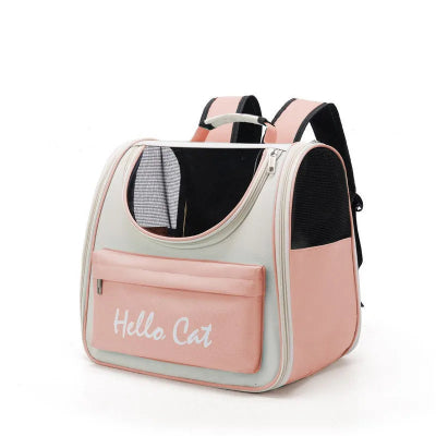 SAC A DOS CHAT Panoraview rose