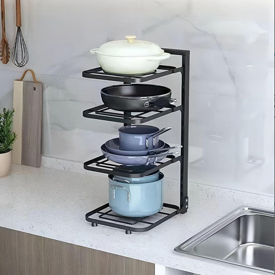 Étagère-cuisine-à-casseroles-rangement-innovant-portant-casseroles-poeles