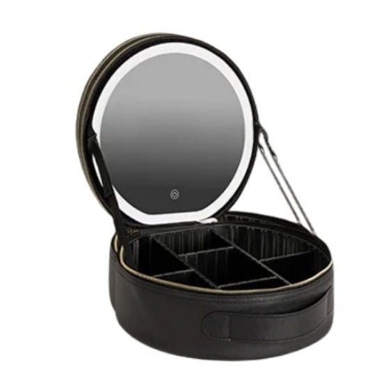 trousse de maquillage led nori noir grande taille