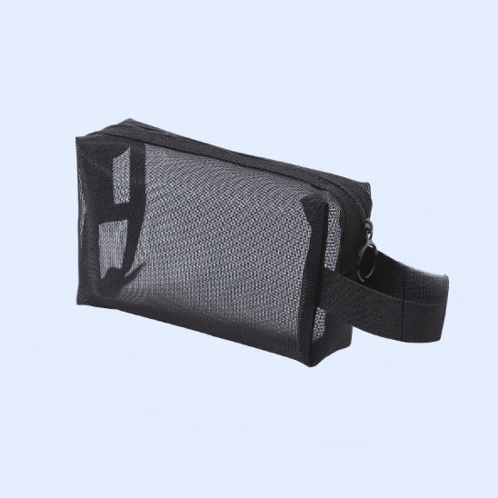 Trousse de maquillage - Élégante - noir - Taille médium - rangement innovant