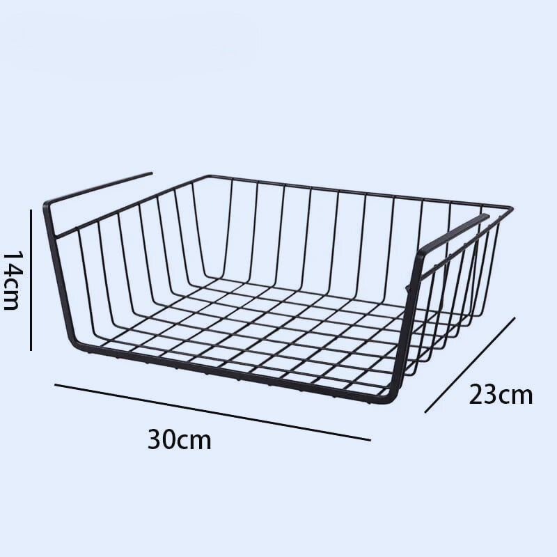 paniers-de-rangement-polyvalents-rangement-innovant-trompette-noir-une-pièce