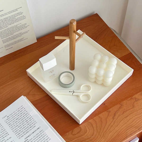 Rangement Bijoux - Et Clé - BranchRectaTray™ - Blanc - Rangement Innovant