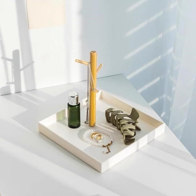 Rangement Bijoux - Et Clé - BranchRectaTray™ - Blanc - Rangement Innovant