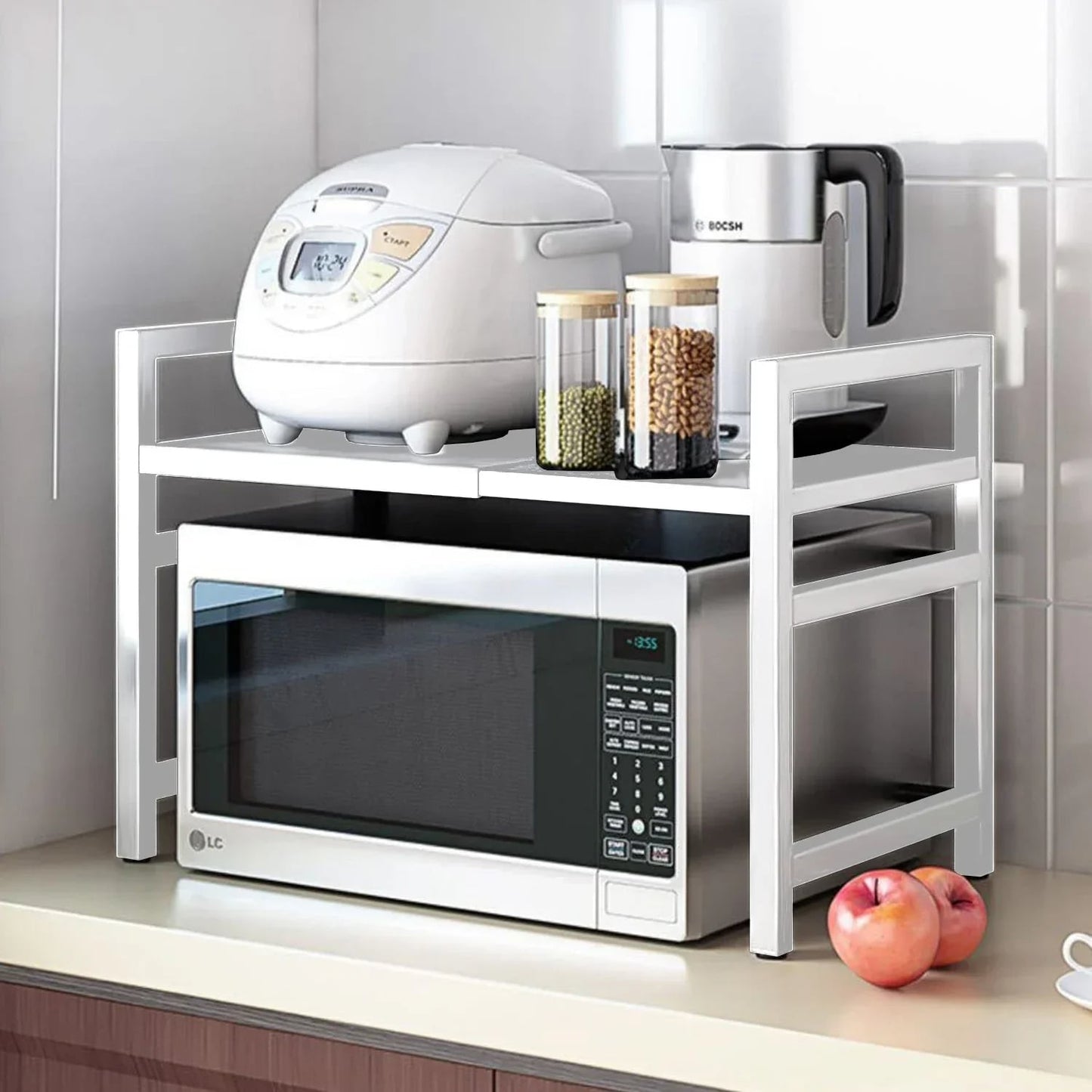 Rangement cuisine - Étagère extensible - Rangement Innovant