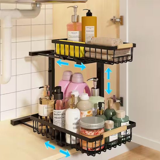 Rangement cuisine - Étagère Polyvalente - Rangement Innovant