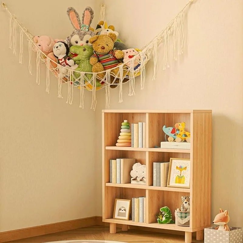 Rangement Jouet - Pour Peluches - StorageHammock™ - Rangement Innovant