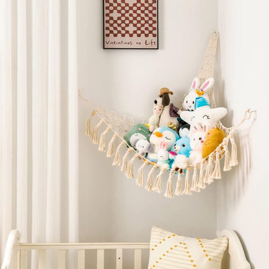 Rangement Jouet - Pour Peluches - StorageHammock™ - Rangement Innovant