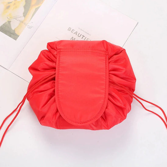 trousse maquillage pratique rouge rangement innovant