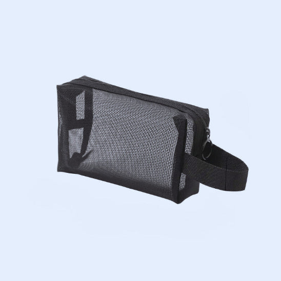 Trousse de maquillage - Élégante - noir - petite taille - rangement innovant