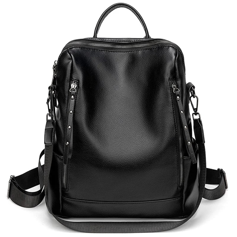 SAC A DOS FEMME - Polyvalent - Bleu - Rangement Innovant