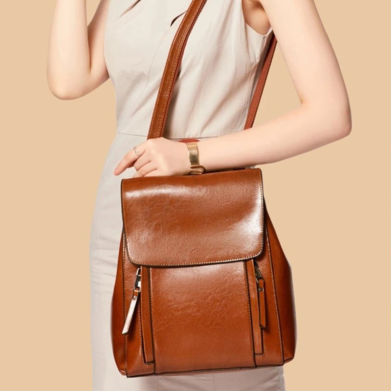 SAC A DOS FEMME - Vintage - Rangement Innovant