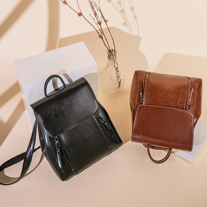 SAC A DOS FEMME - Vintage - Rangement Innovant