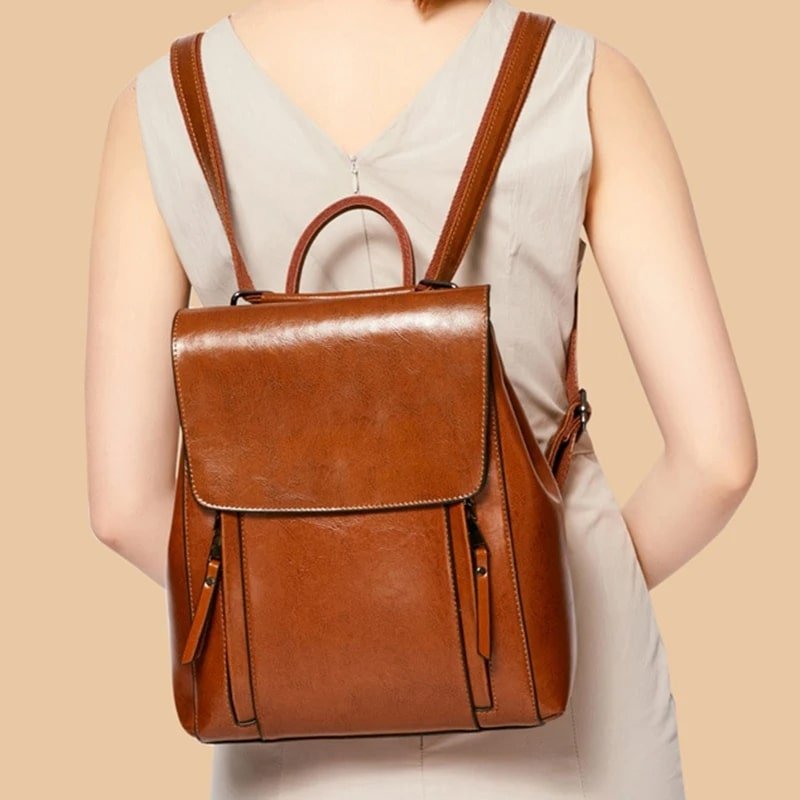 SAC A DOS FEMME - Vintage - Rangement Innovant