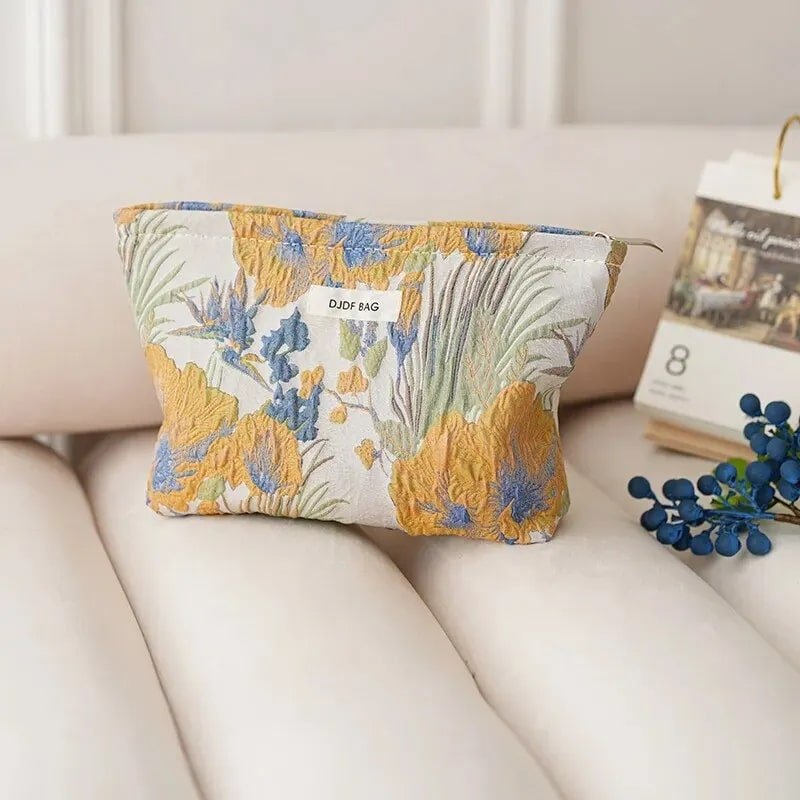 Trousse de toilette femme - Florale - Rangement Innovant