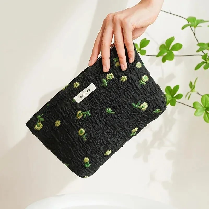 Trousse de toilette femme - Florale - Rangement Innovant
