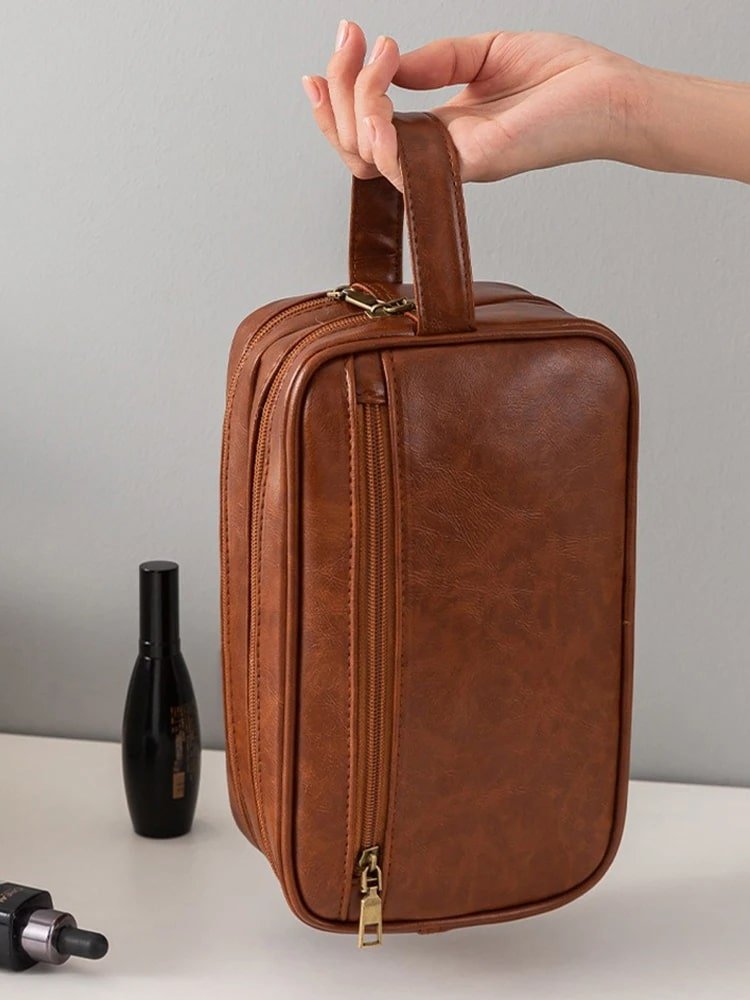 Trousse de toilette homme - Compacte - Rangement Innovant