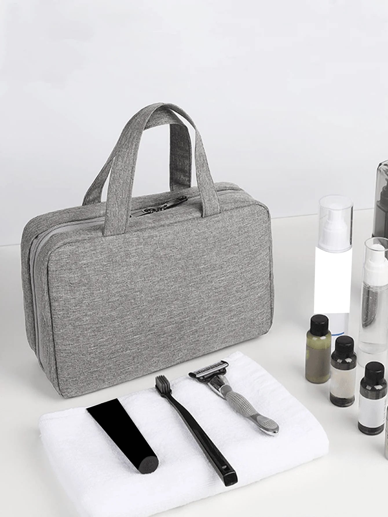 Trousse de toilette - Pliable - Rangement Innovant