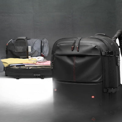 Sac a dos compressible sous vide avec pompe plusieurs fermé ouvert