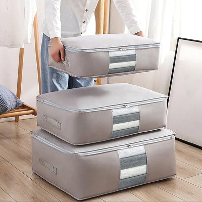Sac de rangement OrganizeBox plusieurs gris