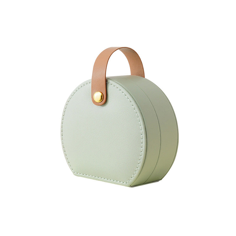 Boite-a-bijoux-élégante-rangement-innovant-vert