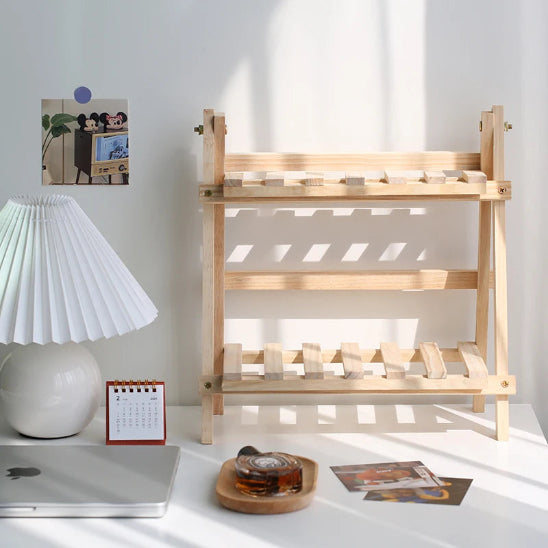 Etagere bureau  WorkSpace Design posé sur bureau côté calendrier