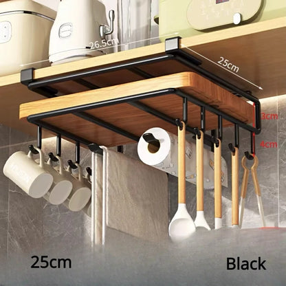 Étagère-de-rangement-innovant-noir-taille-M-style-quatre