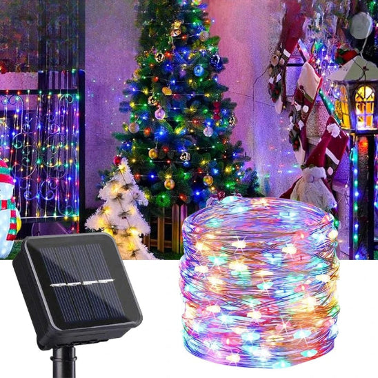 Guirlande lumineuse extérieur MagiGarden lumière multicolore décoration sapin noël