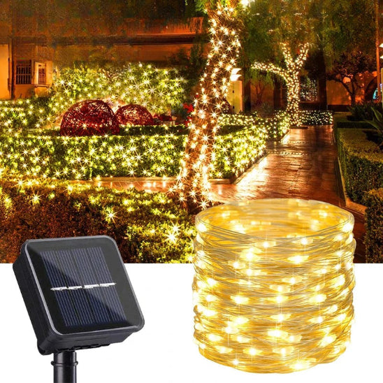 Guirlande lumineuse extérieur MagiGarden lumière chaude décoration arbres jardin