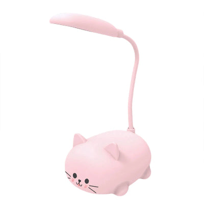 Lampe de bureau enfant ajustable  Sécurisée rose