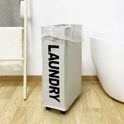 Panier-a-linge-pliable-avec-des-roulettes-rangement-innovant-62l-gris-clair