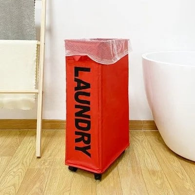 Panier-a-linge-pliable-avec-des-roulettes-rangement-innovant-62l-rouge