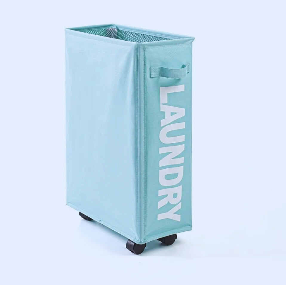 Panier-a-linge-pliable-avec-des-roulettes-rangement-innovant-bleu-ciel-medium