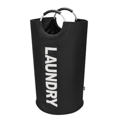 Panier-à-linge-pliable-spacieux-rangement-innovant-noir