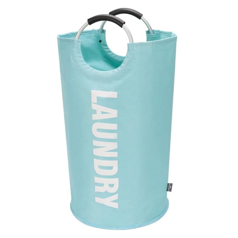 Panier-à-linge-pliable-spacieux-rangement-innovant-bleu-ciel