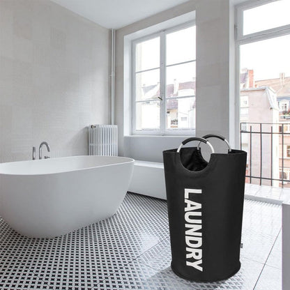 Panier-à-linge-pliable-spacieux-rangement-innovant-placé-dan-la-salle-de-bain