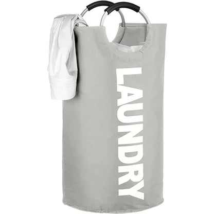 Panier-à-linge-pliable-spacieux-rangement-innovant-gris-clair
