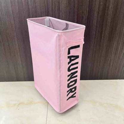 Panier à linge | Pliable avec des roulettes