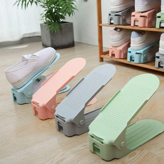 Range-chaussures-réglable-rangement-innovant-posé-parterre