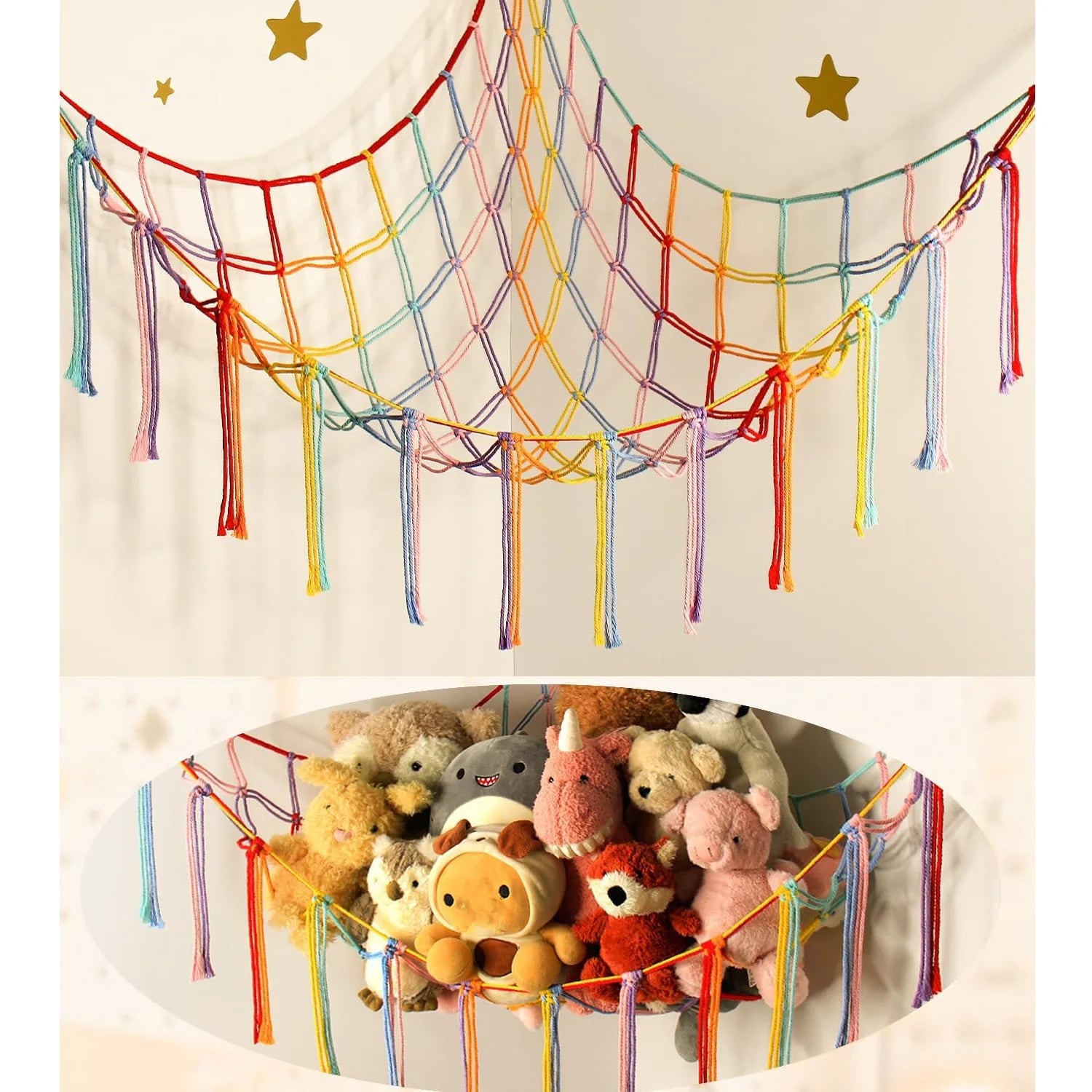 Rangement-Chambre-Enfant-Range-Peluches-StorageHammock™-Rangement-Innovant-multicolore