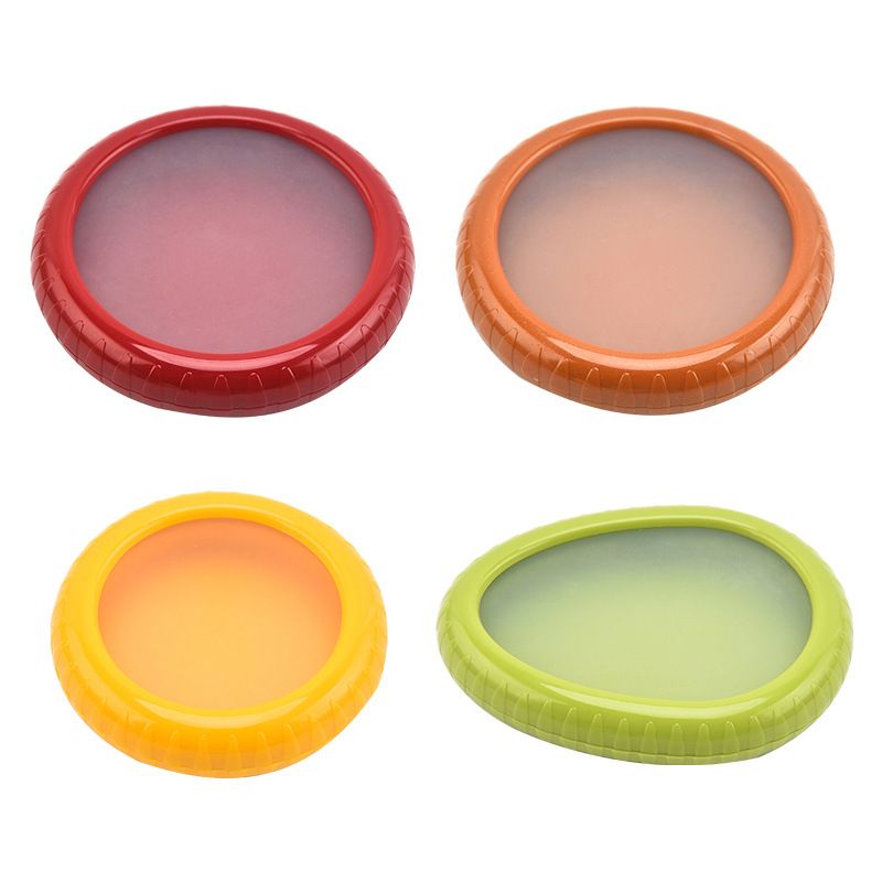 Rangement-Cuisine-Boîte-de-Conservation-Alimentaire-en-Silicone-rangement-innovant-ensemble-de-quatre-articles