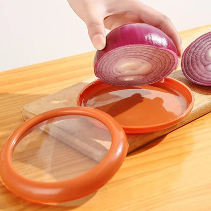 Rangement-Cuisine-Boîte-de-Conservation-Alimentaire-en-Silicone-rangement-innovant-prêt-pour-conserver-oignon