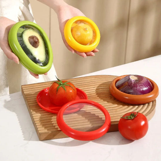 Rangement-Cuisine-Boîte-de-Conservation-Alimentaire-en-Silicone-rangement-innovant-hermétique-pour-citron-oignon-avocat-tomate