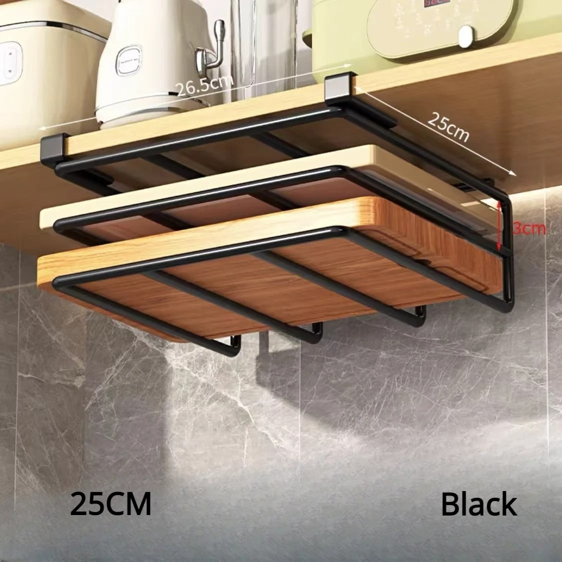 Rangement-cuisine-étagère-innovante-modèle-noir-taille-M-style-deux