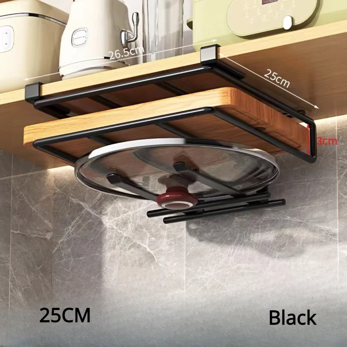Rangement-cuisine-étagère-innovante-modèle-noir-taille-M-style-trois